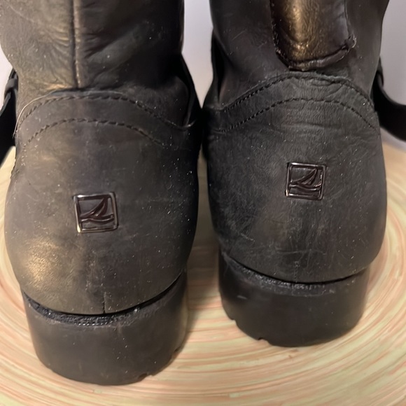 Sperry Leather Boots sz 8 - Picture 4 of 6